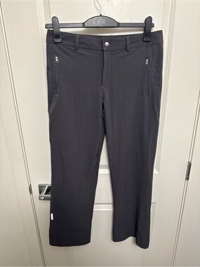 One Tooth Women's Charcoal Nylon Outdoor Hiking Pants in size L